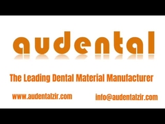 Dental Dijital Freze Laboratuvarı için 98/95mm Süper Saydamlık Artı Çok Katmanlı Zirkonya Diskler