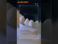 1200MPa Yumuşak ST Beyaz Diş Zirkonya Bloku 41-43% Şeffaflık ve 16 Renkli Sıvı