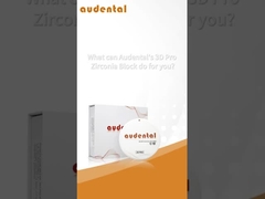 Özel protez çözümleri için pürüzsüz yüzey çok katmanlı zirkonya blokları