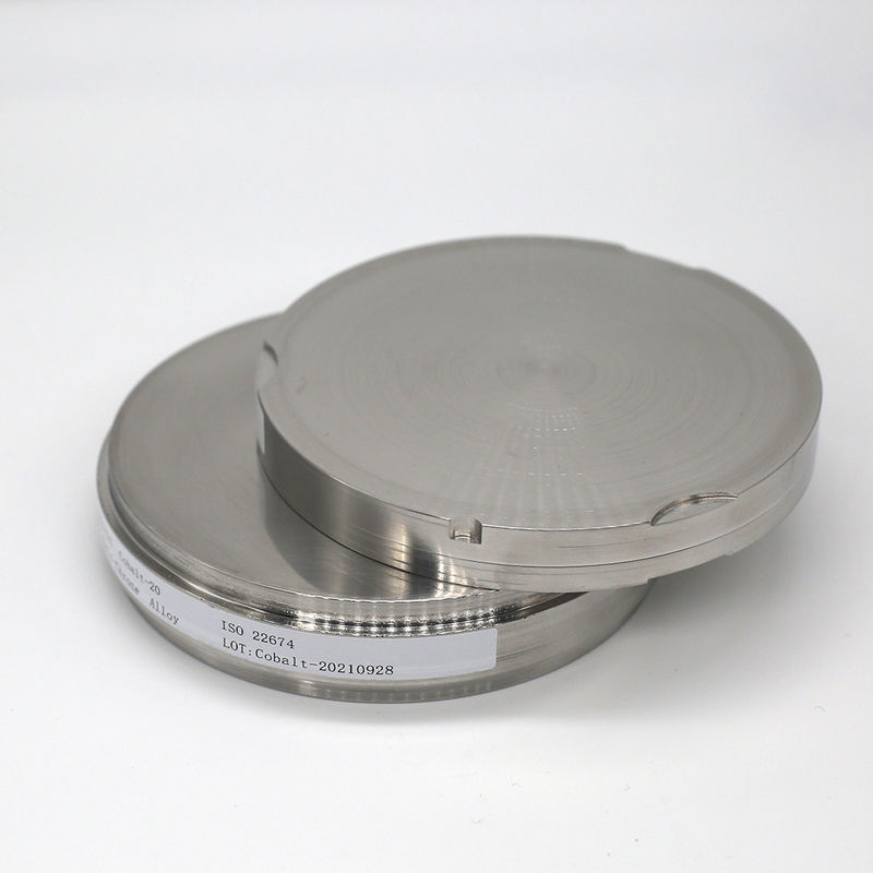 Dental Metal Disk 98mm Kobalt Chrome Alaşım Bloku Kobalt Disk Diş Laboratuarı İçin