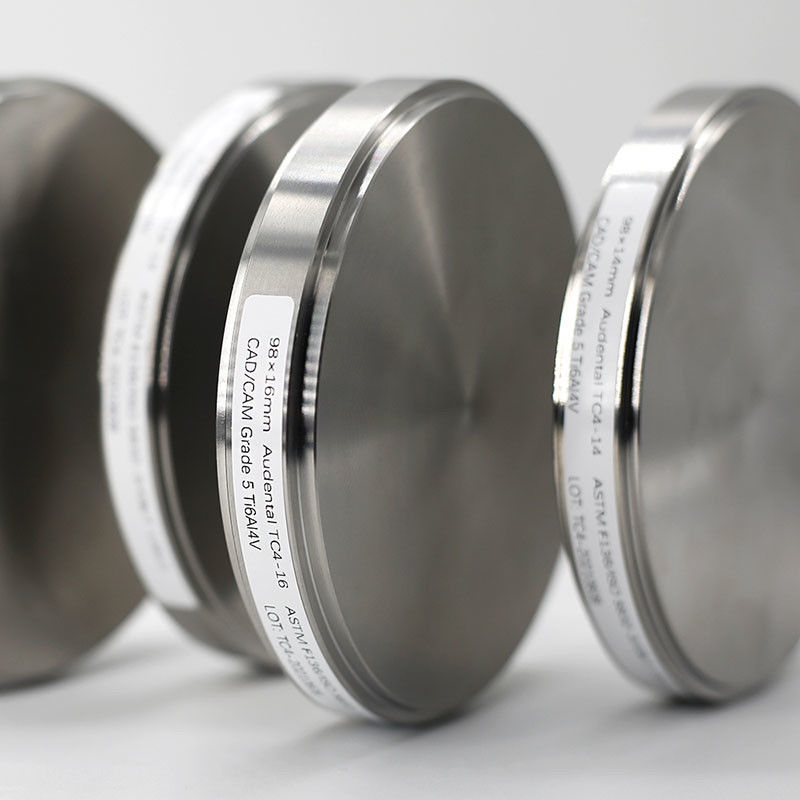 Dental Titanyum Disk Gr5 Gr2 Ti İmplant Abutments Malzemeleri OEM ODM Fabrika Tedarikçisi