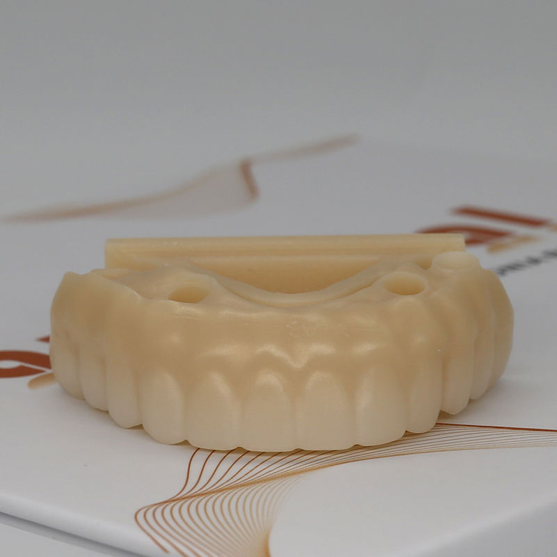 Audental Diş Laboratuvarı CAD CAM Blok Diskleri 98mm 95mm AG Çok Katmanlı Zirkonya Blok 3d Pro