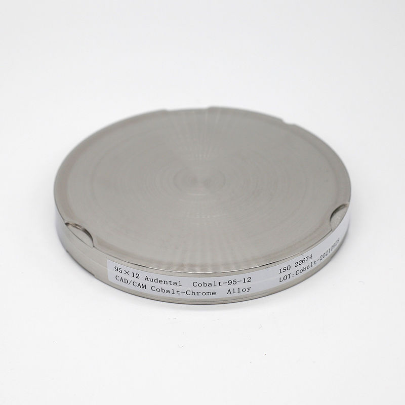 10/12/14/16/18/20/22/25mm Yükseklik CAD/CAM frezeleme için diş CoCr Kobalt Chrome Disk