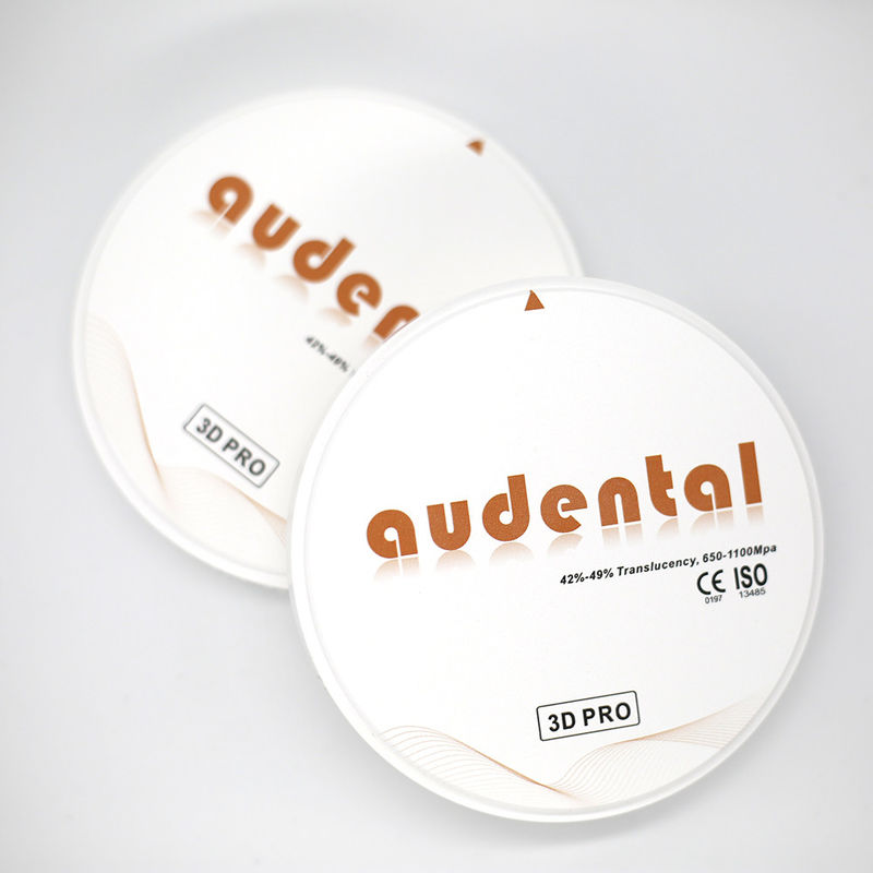 Audental 3D Pro 8 Katman Diş Zirkonya Disk 98/95/92mm OEM ODM
