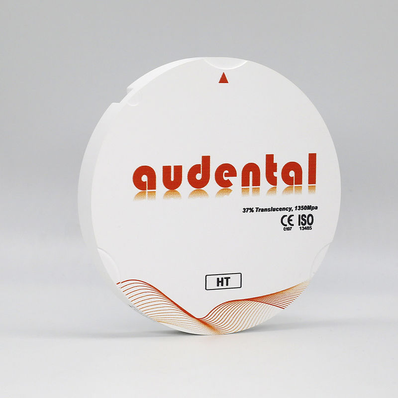 Audental HT Beyaz Zirkonya Disk Dental için 98/95/92mm OEM/ODM Dental Tedarikçi