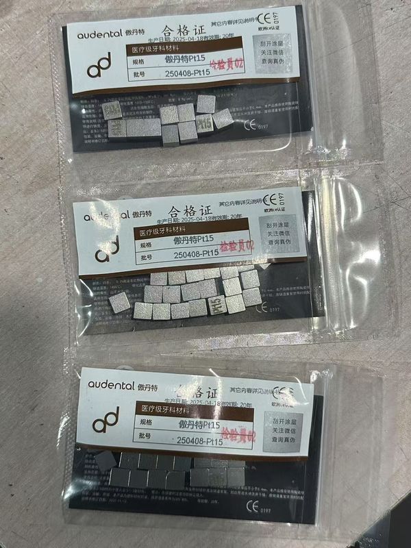 Audental PT15 Asil Alaşım Beyaz PT15% Diş Porselenleri Üstün Performansı Deneyin