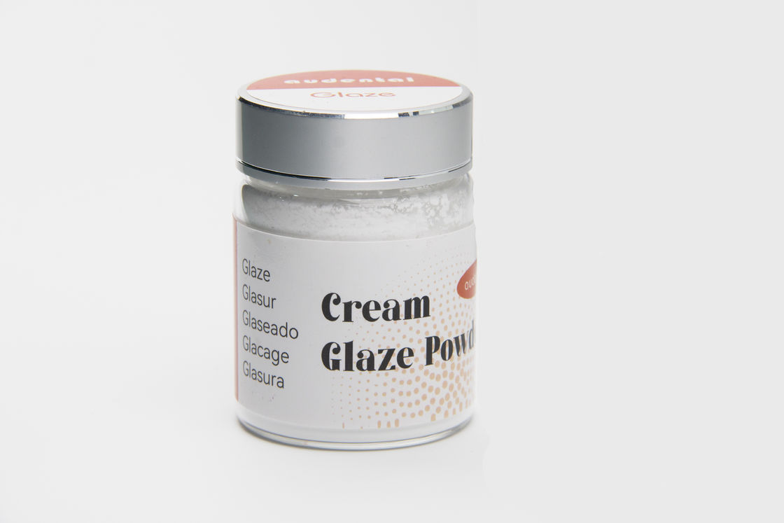 Dental laboratuvar ekipmanları için tutarlı renk ve canlı bitirme elde eden Audental Universal Glaze Powders