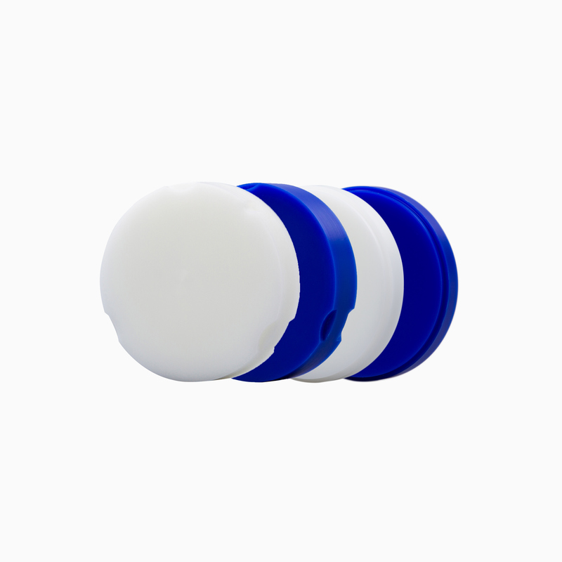 Dental Wax Disc Block for Accurate and Precise Copings and Full Crowns in Blue Green White and Grey Colors