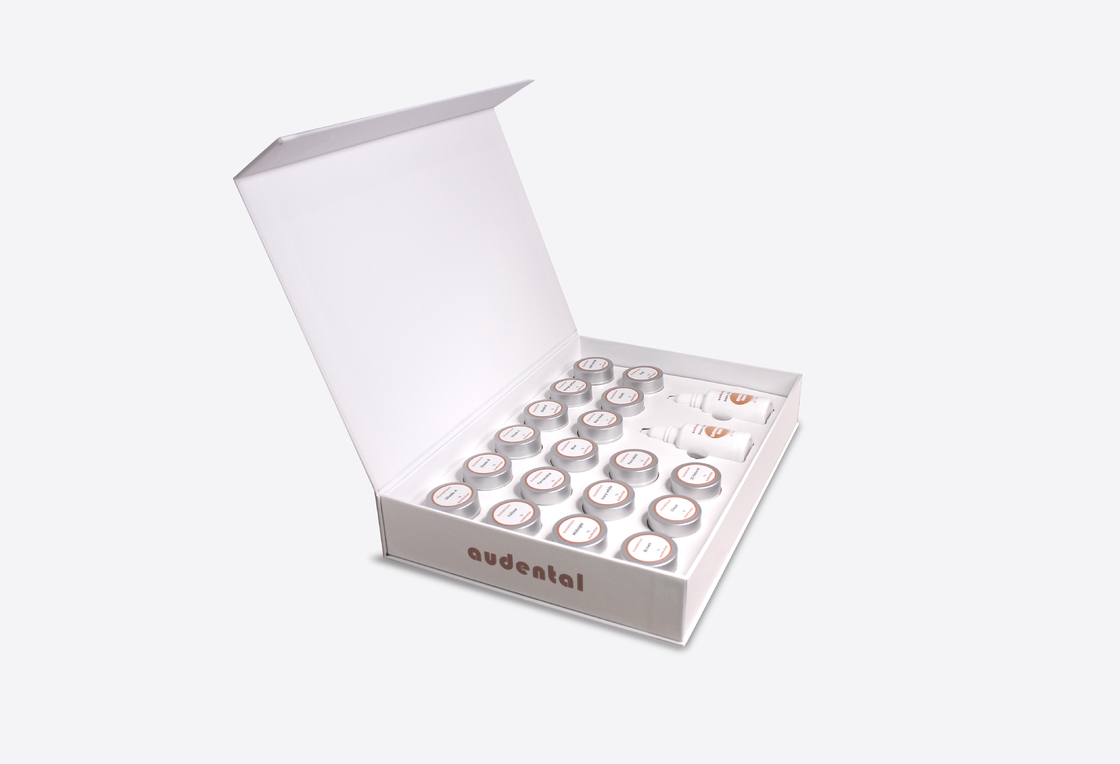 Diş Laboratuvarı leke ve glaze pasta 25ml sıvı 4g 3D glaze pasta leke ve glazing malzemesi