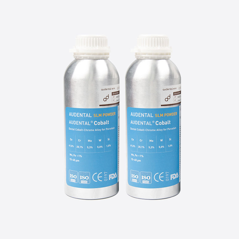 Daha iyi baskı için düşük gözeneklilik ve oksijen içeriği olan kobalt krom alaşımı tozu kullanan diş 3D Metal Baskı