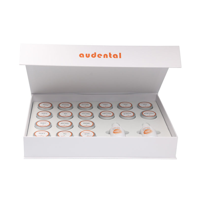 Diş Laboratuvarı leke ve glaze pasta 25ml sıvı 4g 3D glaze pasta leke ve glazing malzemesi