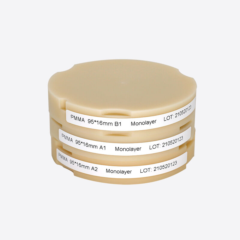 Dayanıklı ve Su Geçirmez Pembe-A2 Diş PMMA Bloğu, Güçlü ve Sağlam Restorasyonlar İçin