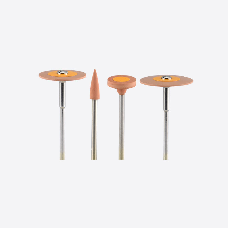 Zirconia Polishing Bur compatible with various dental handpieces for effective polishing of zirconia dental restorations