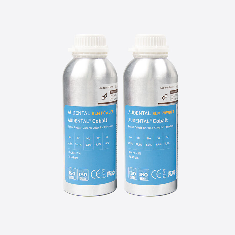 Diş 3D Metal Baskı, güvenli intraoral diş hekimliği için nikel, berilyum ve kadmiyum içermeyen, biyouyumlu kobalt krom alaşımlı toz