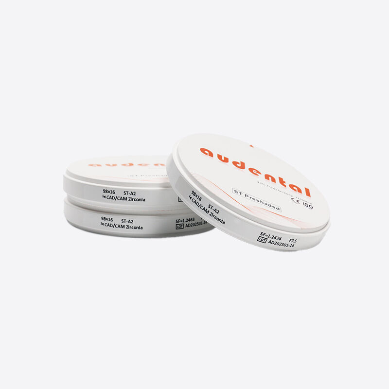 Pre Shaded Zirconia Block Designed for Fast Accurate Restorations with Consistent Color Results without Manual Staining