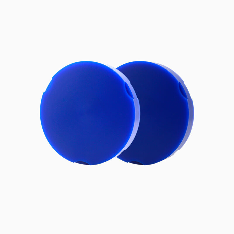 Çok renkli (mavi, yeşil, beyaz) Dental Wax Disk, temiz yanma ve oklüzal morfolojinin kolay görselleştirilmesini sağlamak üzere tasarlanmıştır