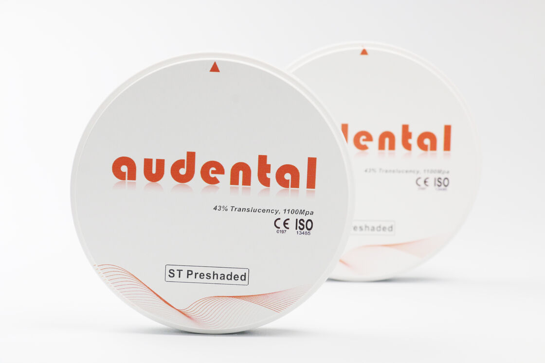 Önceden gölgele zirkonya bloğu, kanıtlanmış biyolojik uyumluluk ve güvenli diş tedavisi için tıbbi cihaz gereksinimlerine uygunluk sunuyor