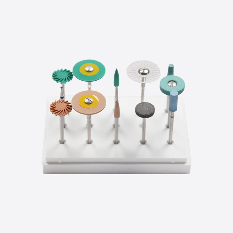 Zirkonya cilalama Bur profesyonel elmas diş aracı, CE sertifikası ve beş adet ile zirkonya pmma balmumu cilalama