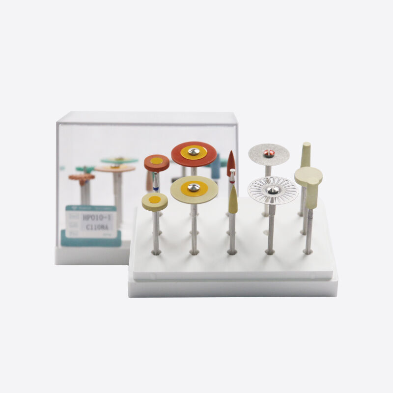 Zirkonya cilalama Bur profesyonel elmas diş aracı, CE sertifikası ve beş adet ile zirkonya pmma balmumu cilalama