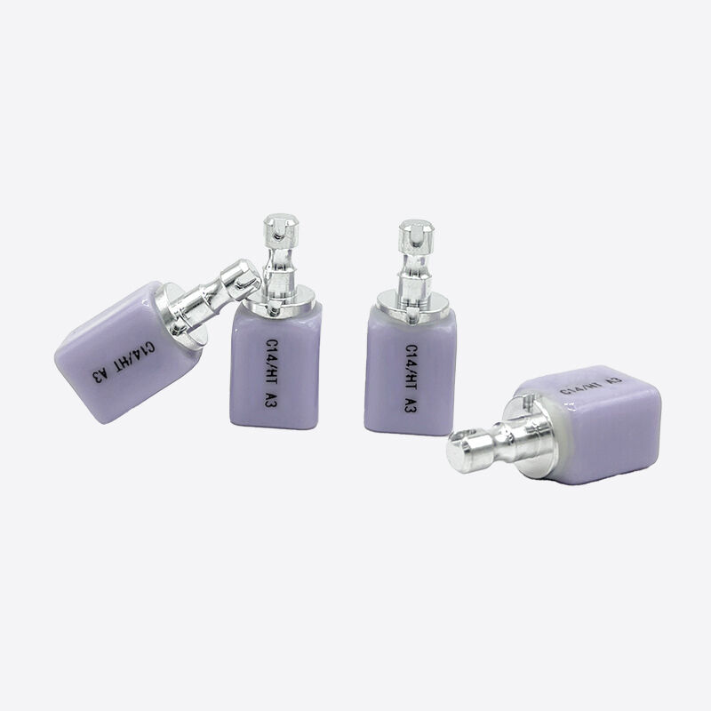 Dental Glass Ceramics Lityum Disilicate Material, Finerler için tasarlanmıştır. Taçlar, Inlays Onlays ve 3 birim ön köprüler