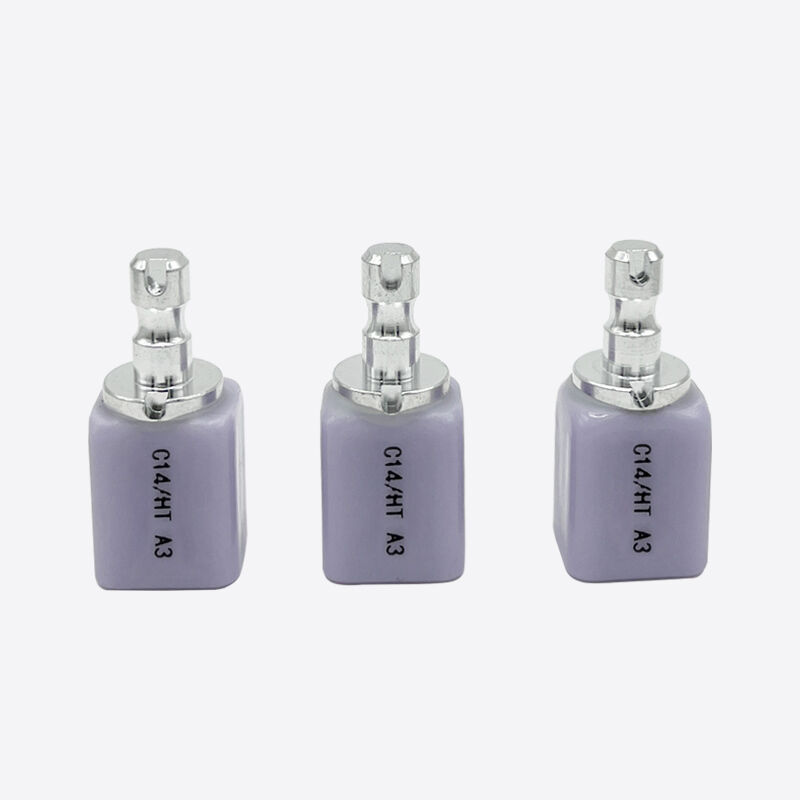 Dental Glass Ceramics Lityum Disilicate Material, Finerler için tasarlanmıştır. Taçlar, Inlays Onlays ve 3 birim ön köprüler