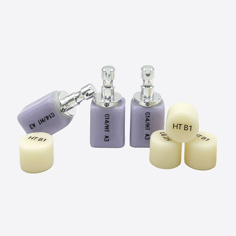Dental Glass Ceramics Lityum Disilicate Material, Finerler için tasarlanmıştır. Taçlar, Inlays Onlays ve 3 birim ön köprüler