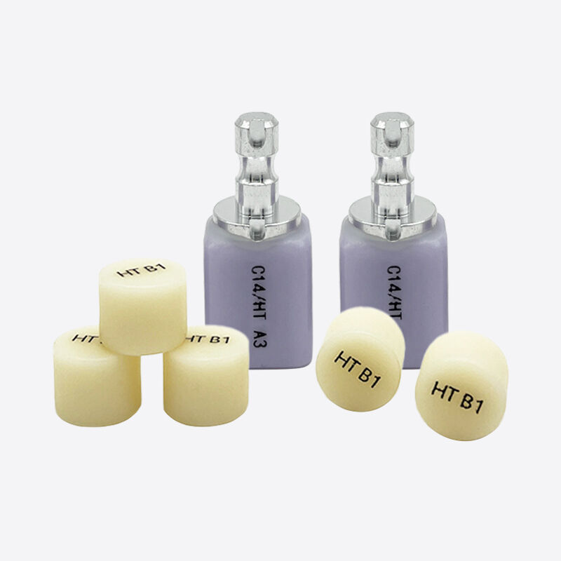 Dental Glass Ceramics Lityum Disilicate Material, Finerler için tasarlanmıştır. Taçlar, Inlays Onlays ve 3 birim ön köprüler