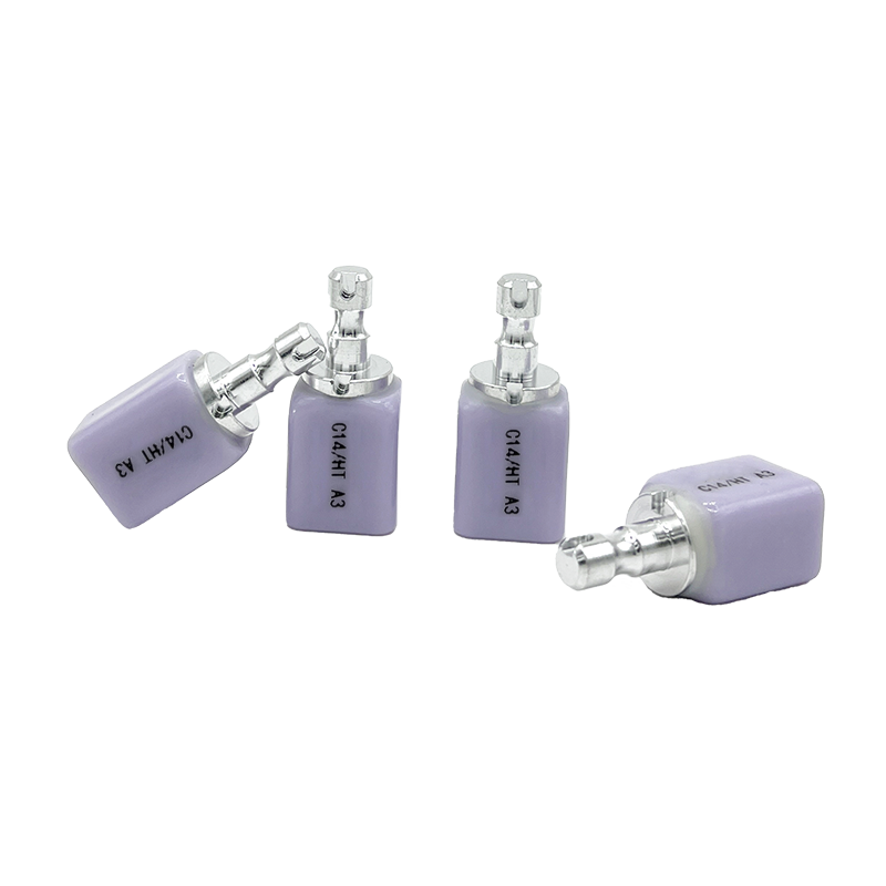 Dental Glass Ceramics Lityum Disilicate Material, Finerler için tasarlanmıştır. Taçlar, Inlays Onlays ve 3 birim ön köprüler