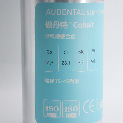 45μM Köprü Dental 3D Metal Baskı Kobalt SLM Tozu 3D Baskı CE
