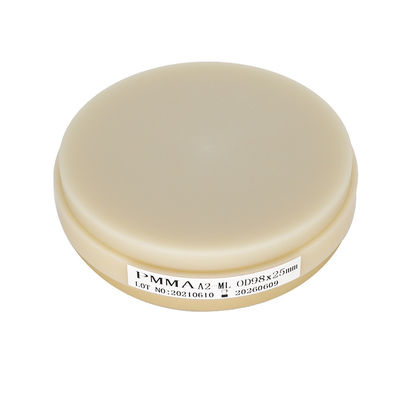 Diş Çok Katmanlı Pmma Disk AG Yapay Diş Protezi 98mm / 95mm