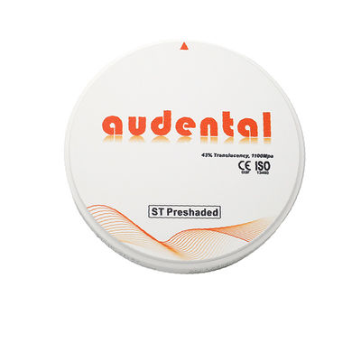 ST/DST Vita Zirkonya Diş Bloğu Süper Şeffaflık CAD / CAM Malzemeleri