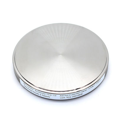 98mm 95mm Diş Titanyum Disk Gr5 Gr2 Diş Malzemeleri Boş Fabrika Tedarikçisi