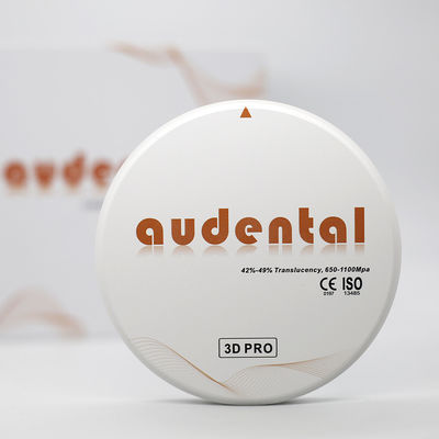 Vita16 Bleach4 Dental Zirconia Blok OEM / ODM için Yüksek Çözüm