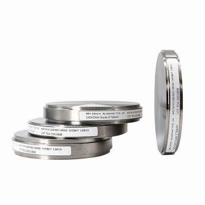 Audental Gr5 Tıbbi Diş Titanyum Disk Açık Sistemi 10/12/14/16/18/20/22/25mm Yükseklik