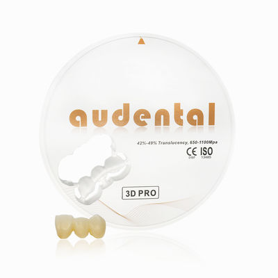 98/95/92mm Dental Zirconia Bloğu Yumuşak Yüzeyli OEM/ODM