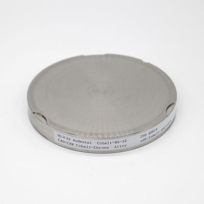 10/12/14/16/18/20/22/25mm Yükseklik CAD/CAM frezeleme için diş CoCr Kobalt Chrome Disk