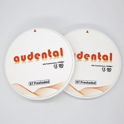 Audental Hızlı ve Kolay İşleme ST/DST CAD/CAM Sistemiyle Preshed Zirkonya Bloku