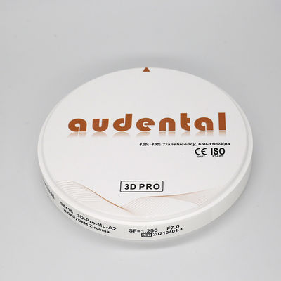 Audental CAD CAM Zirkonya Blok 3d Pro Dental Zirkonya Disk Üretici