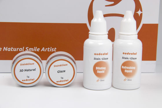 Diş Laboratuvarı Lekeler ve Glaze Zirkonya Taçlar Seramik Glaze Toz Pastası Glaze Pastası