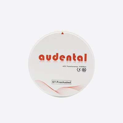 Pre Shaded Zirconia Block providing natural shade accuracy and high translucency suitable for crowns bridges and veneers